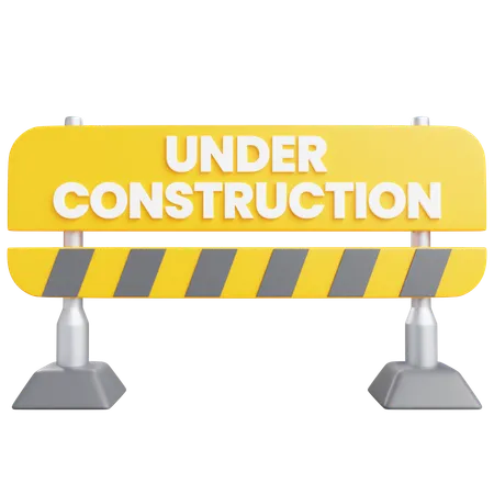 Under Construction  3D Icon