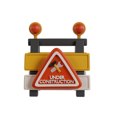 Under Construction  3D Icon