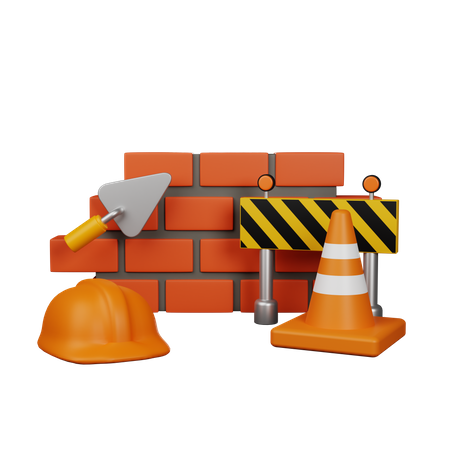 Under Construction  3D Icon