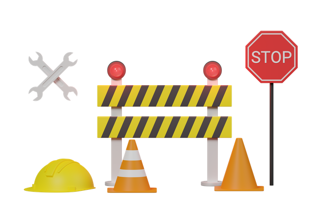 Under Construction  3D Icon