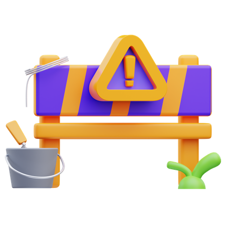 Under Construction  3D Icon