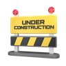 3d under-construction illustration