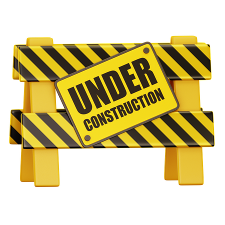 Under Construction Berrier  3D Icon