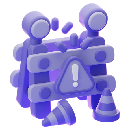 メンテナンス中  3D Icon