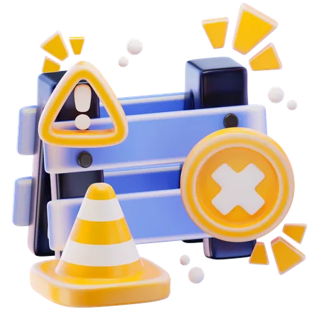 보수 작업중  3D Icon