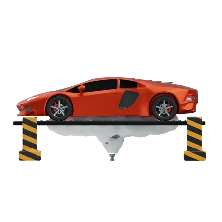 Undercarriage Wash  3D Icon