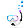underwater 3d logos