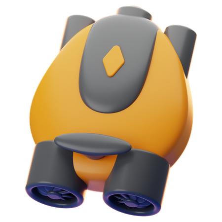 수중 드론  3D Icon