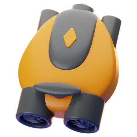 Underwater Drone  3D Icon