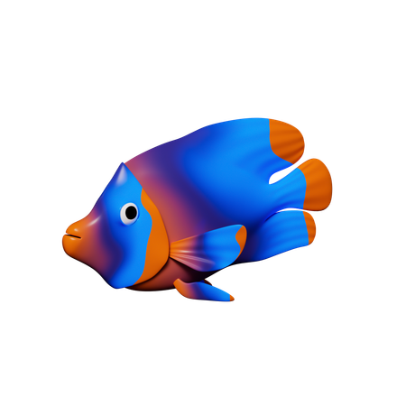 Underwater Fish  3D Icon