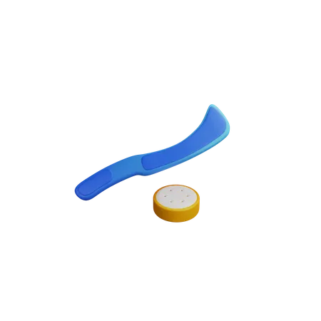 Underwater Hockey  3D Icon