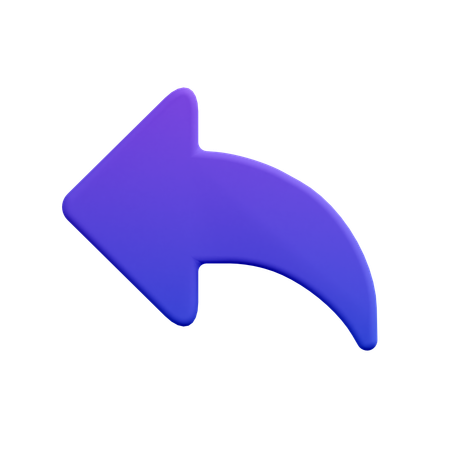 Undo  3D Icon