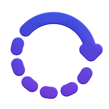 Undo Process History  3D Icon