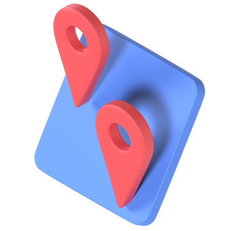 Une carte  3D Icon