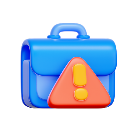 Unemployment Risk  3D Icon