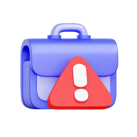 Unemployment Risk  3D Icon