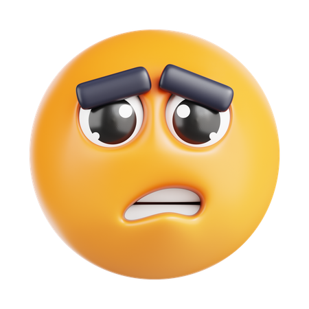 Unhappy  3D Icon