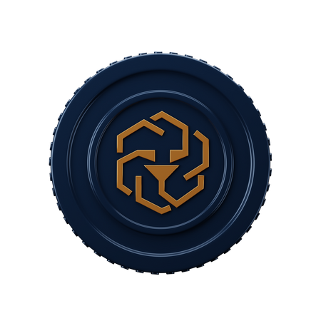 Uni Sed Coin LEO  3D Icon