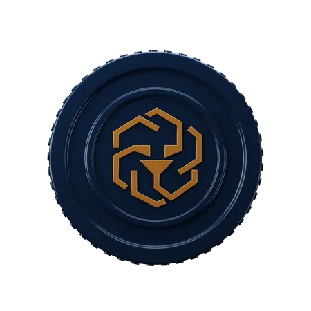 Uni Sed Coin LEO  3D Icon