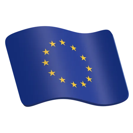 União Europeia  3D Icon