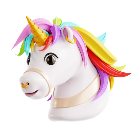 Unicorn  3D Icon