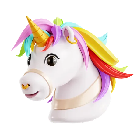 Unicorn  3D Icon