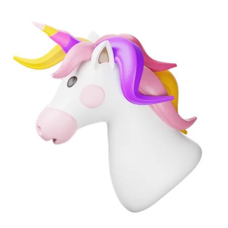 Unicorn  3D Icon