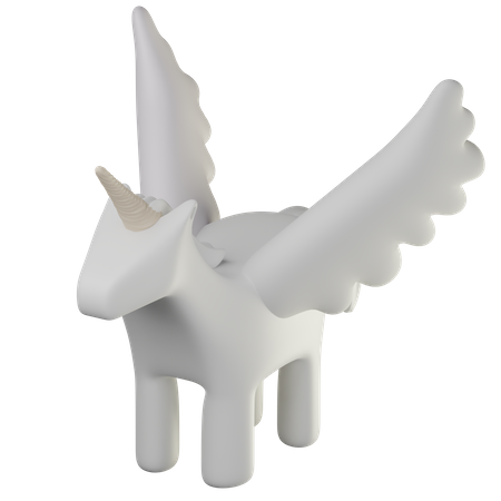 Unicorn 3D Icon