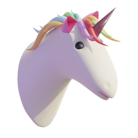 Unicorn  3D Icon