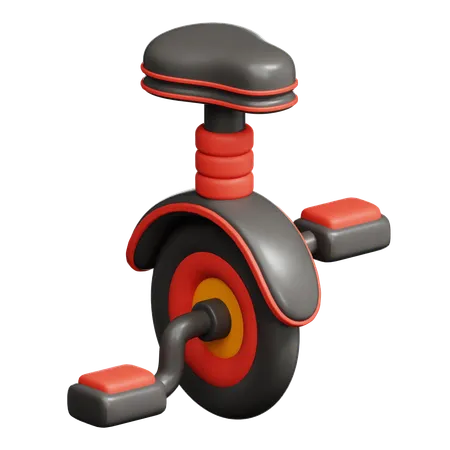 Unicycle  3D Icon