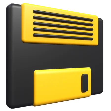 Unidad de disquete  3D Icon