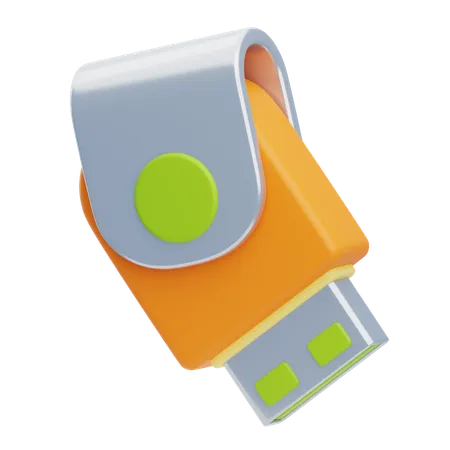 Unidad USB  3D Icon