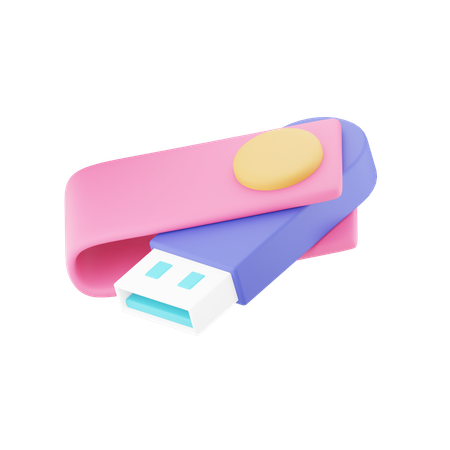 Unidad USB  3D Icon