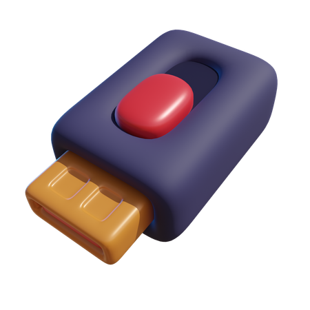 Unidad USB  3D Icon