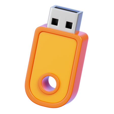 Unidad USB  3D Icon