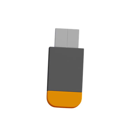 Unidad USB  3D Illustration