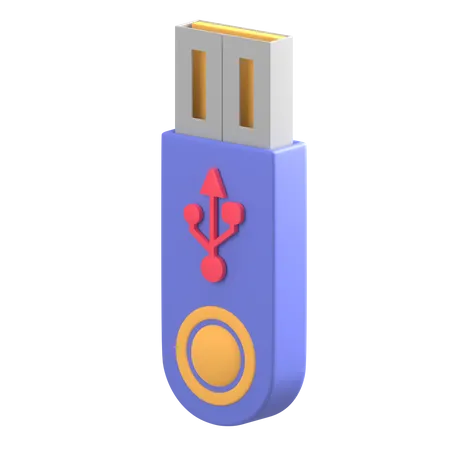 Unidad USB  3D Icon