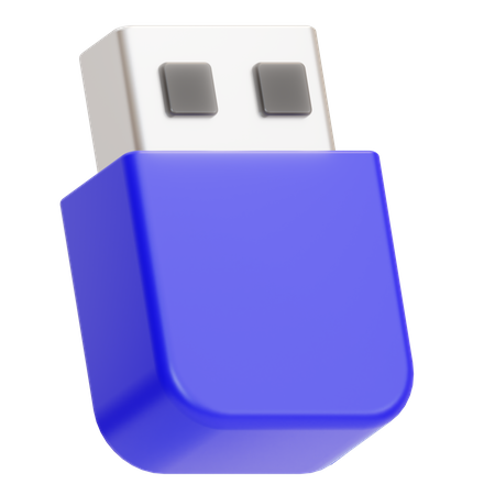 Unidad USB  3D Icon