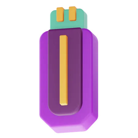 Unidad USB  3D Icon