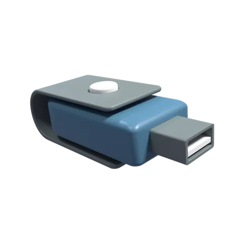 Unidad USB  3D Icon