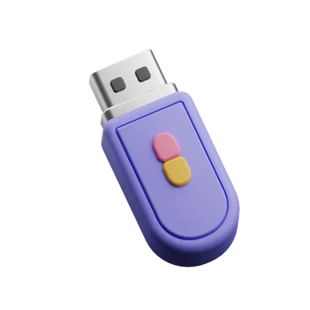 Unidad USB  3D Icon