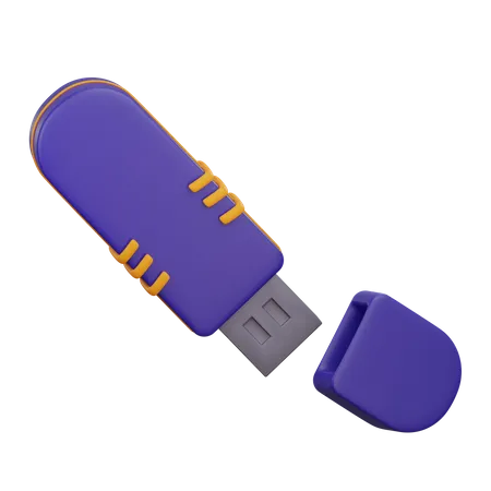 Unidad USB  3D Icon