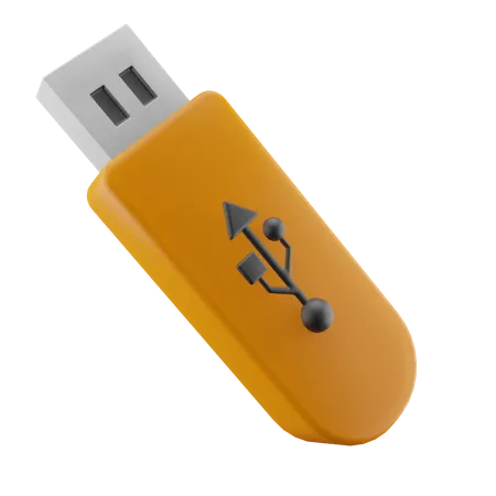 Unidad USB  3D Icon