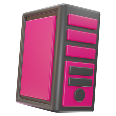 Unidade CPU  3D Icon