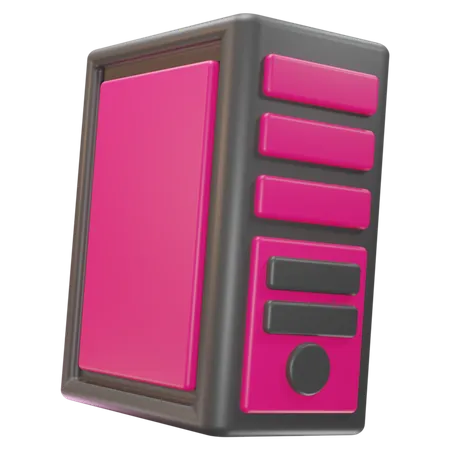 Unidade CPU  3D Icon