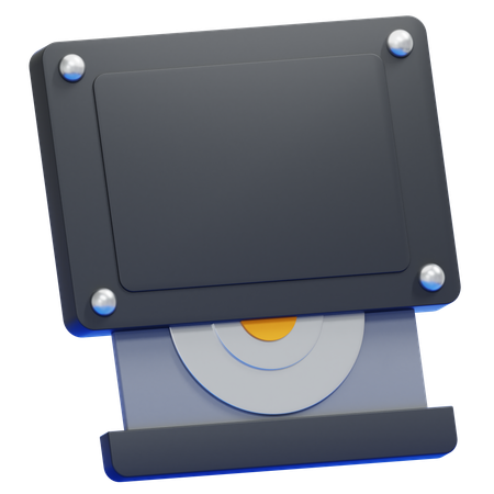 Unidade de CD  3D Icon