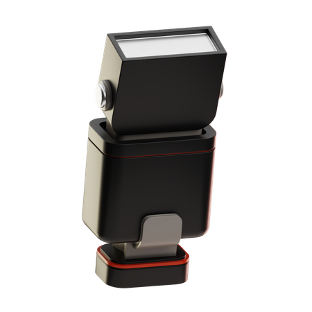 Unidade de flash da câmera  3D Icon