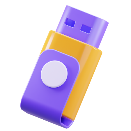 Flash drive  3D Icon
