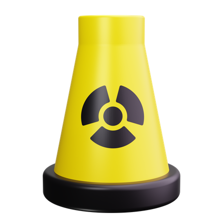 Unidade nuclear  3D Icon