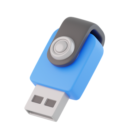 Pendrive  3D Icon